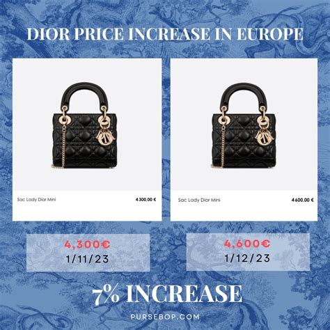 lady dior größen|Lady Dior 2022 price.